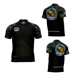 Camisa Masculina Manga Curta - Dry Favo Poliéster Camuflada Tamba Mod - 2026